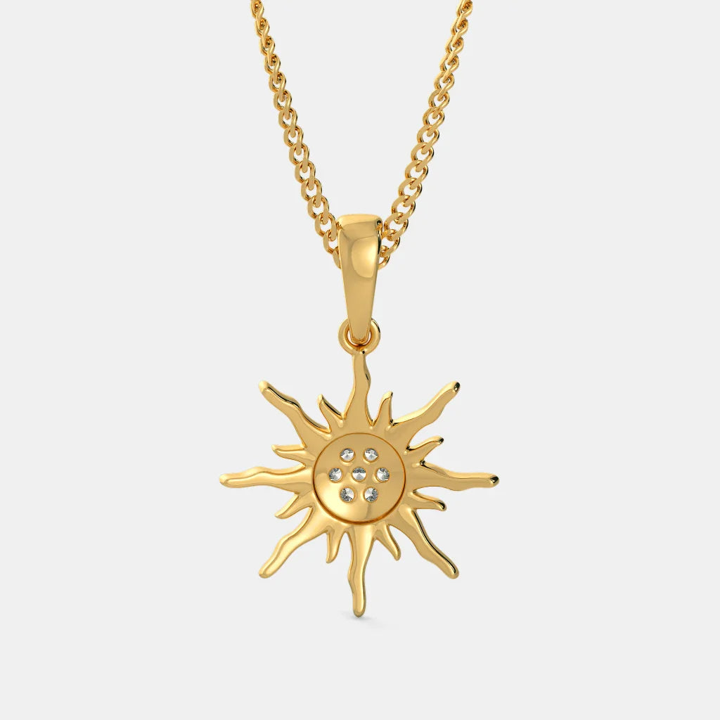 The Glorious Sun Necklace