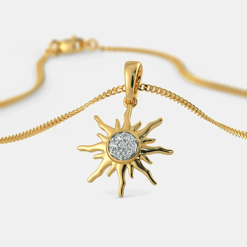 The Glorious Sun Necklace