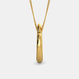 The Kiss Heart Necklace
