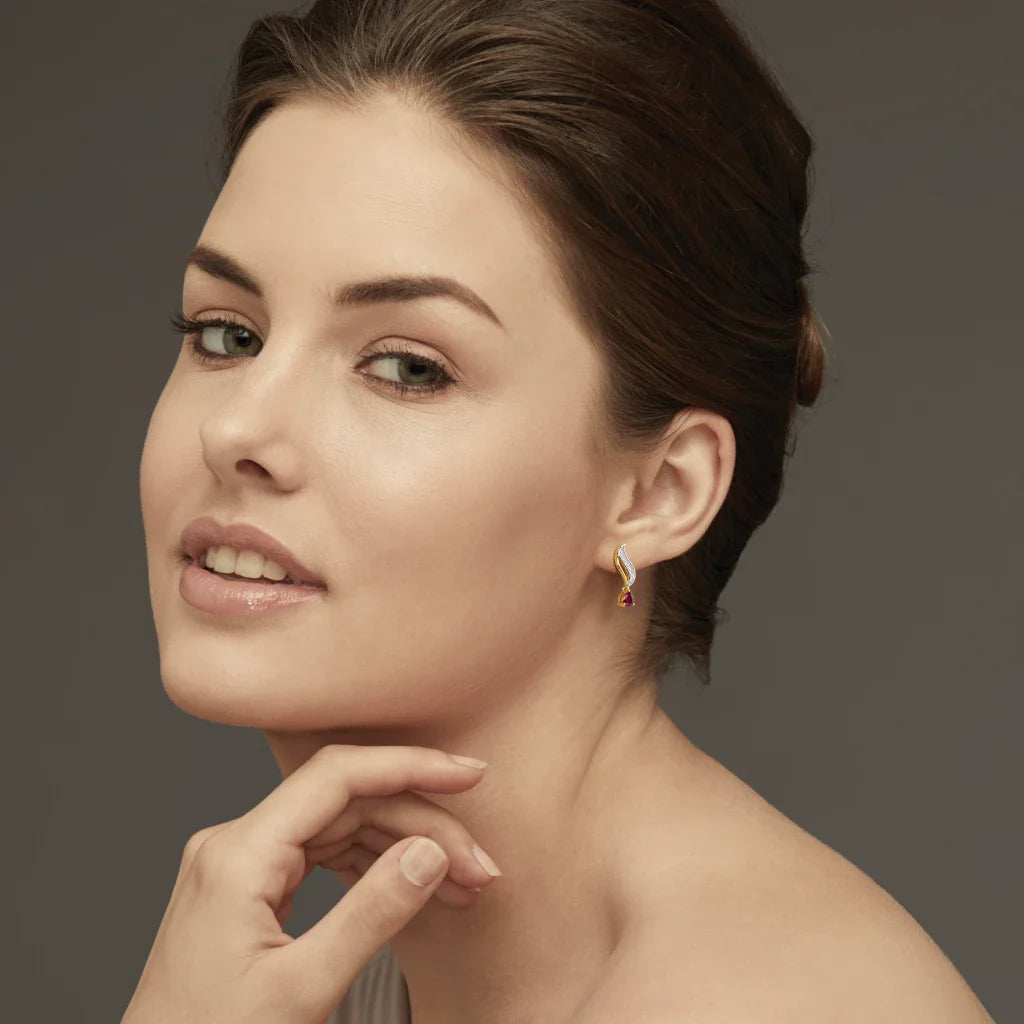 The Panache Drop Earrings - 925 SILVER