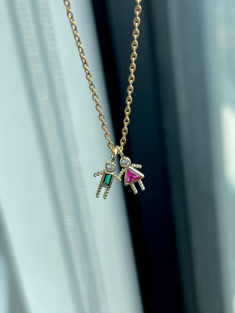 Soul Kin Necklace (Girl and Boy)