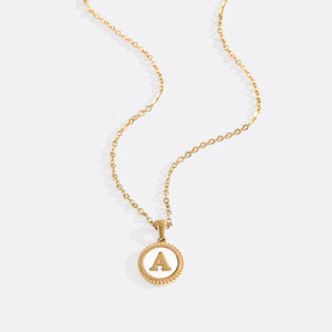 Pearl Disc Necklace