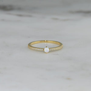 MINIMALIST OPAL RING