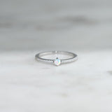 MINIMALIST OPAL RING