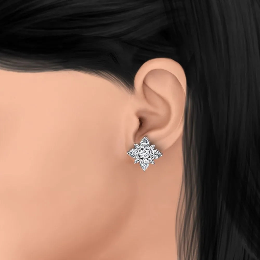 FLOWER EARRINGS