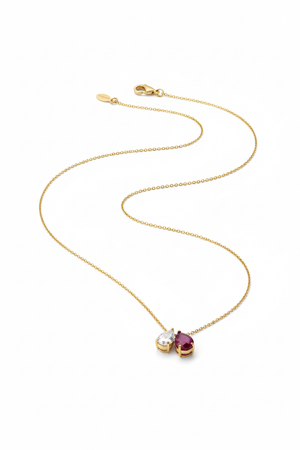 Dual Essence Pendant (Birthstone)